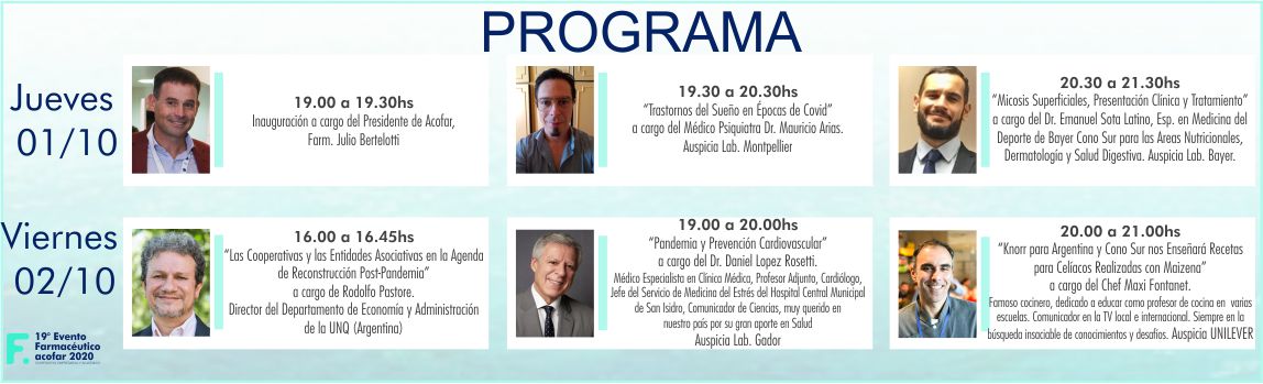 PROGRAMA EVENTO | Acofar