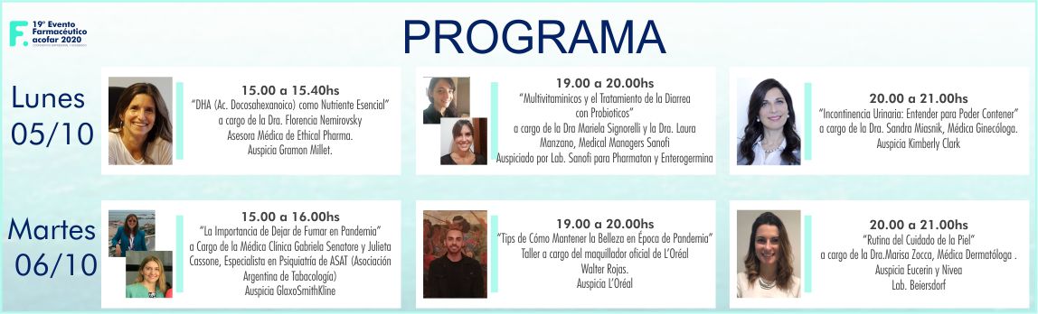 PROGRAMA EVENTO | Acofar